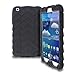 Samsung Galaxy Tab 3 (does not fit LITE) 8 inch (2013) Drop Tech Black Gumdrop Cases Silicone Rugged Shock Absorbing Protective Dual Layer Cover Case