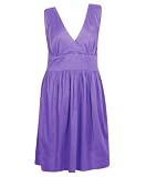 Plus Size So Solid Light Purple Dress