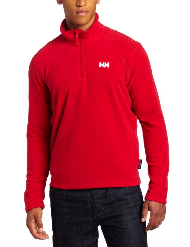 Helly Hansen Mens Daybreaker Half Zip Fleece (Red Large)