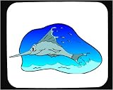 Mouse Pad with game, swordfish, underwater