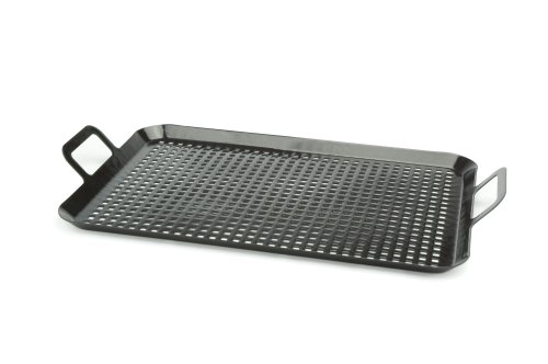 Charcoal Companion Porcelain-Coated Grilling Grid - Large 11-3 4-by-17-1 4-Inch