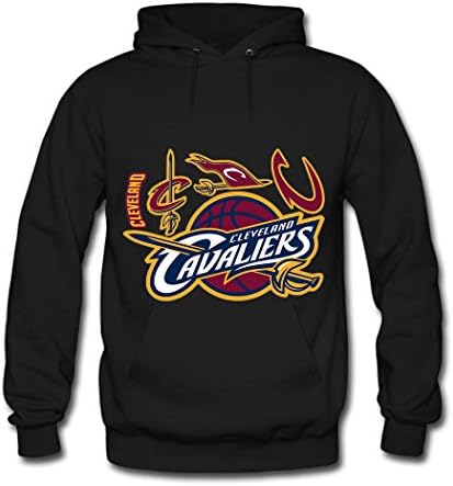 LBJY Fashion Printing Customized Cleveland Cavaliers Men's Classic Hoodie Sweatshirt X-Large Black