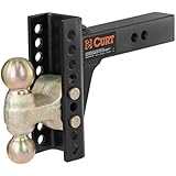 CURT 45900 Channel-Style Adjuastable Dual Ball Mount