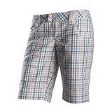 FOX Ladies Mad Plaid Bermuda Bone 1