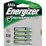 Rechargeable Batteries by Energizer® - AAA - Pack of 4