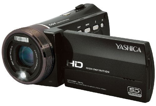 YASHICA 1920×1080pixel&HDMI出力端子搭載 タッチパネル式 1000万画素フルハイビジョンムービー ADV-1025HD 【2GBminiSDカード付属】