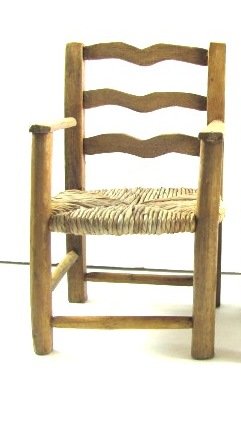 Silla de Madera para Nino Dios, Muneca, Nino Jesus, Melles , 1 chair