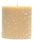 Root Candles Scented Timberline Pillar Candle, 3-Inch by 3-Inch Tall, Sampaquita