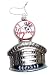 New York Yankee Stadium Major League Baseball Glass Christmas Ornament