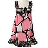 Baby Toddler Girls Clothes BLACK RETRO Summer Dress BONNIE JEAN Girl 12M-6X