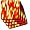 Flames, Fire - Set Of 4 Ceramic Tile Coasters