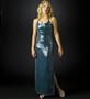 Beaded Evening Dress - Prom Dress, Party, Formal Gown by Sean Collection (657) Black Print XL