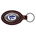 NCAA Kansas State Wildcats Leather Football Key Tag
