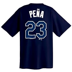 Carlos Pena Tampa Bay Rays Name and Number T-Shirt