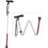 Adjustable Folding Support Cane For The Blind