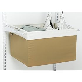 Rubbermaid Configurations Natural Canvas Large Sliding Basket