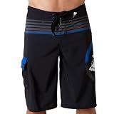 Metal Mulisha Precise 4-Way Stretch Boardshort - Black