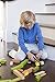 8 Piece Tegu Pocket Pouch Magnetic Wooden Block Set, Jungle