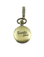 Youyoupifa Wholesale 5pcs/lot Bronze Alloy Character Pattern Quartz Pocket Watch(Unisex)
