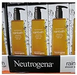 3 Pack Wholesale Lot Neutrogena Rain Bath Refreshing Shower and Bath Gel, 40oz by SSW Wholesalers