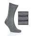 3 Pairs of Collezione Pure Cotton Diamond Socks