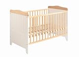Julius Z&ouml;llner 6230011001 - Bett Crema inklusive Umbauseiten, linde / wei&szlig; 70 x 140 cm