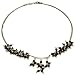 Handmade Necklace Sterling Silver Garnet Gemstone 17 inches (gnklcs312nklc)