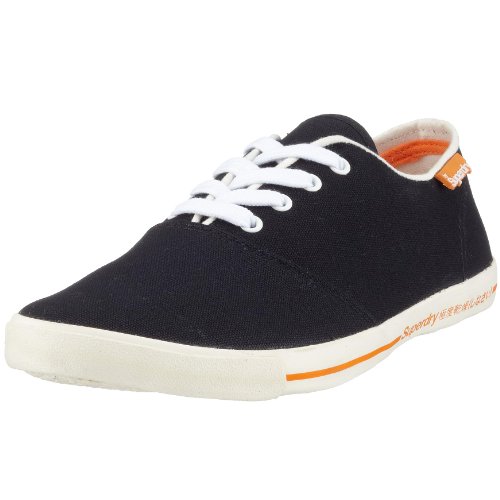 Superdry CAMPUS CLASSIC CANVAS S0301LM, Herren Sneaker, schwarz, (BLK JERSEY 005), EU 43