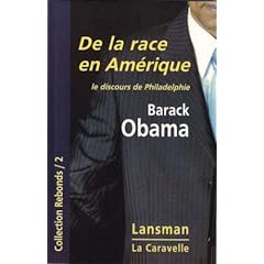 De la race en Am�rique, le discours de Philadelphie