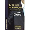 De la race en Am�rique, le discours de Philadelphie