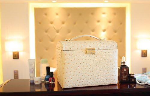 Springtime Gift!!! Newest Brand Ostrich pattern Handmade Jewelry Box, Ship from US, quickly delivered