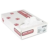 Jaguar Plastics® Industrial Strength Commercial Can Liners, 30 gal, .9mil, White, 100/carton