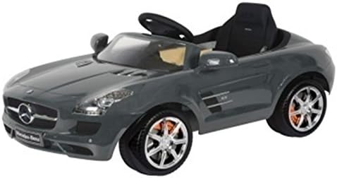 Mercedes Benz SLS RA Officially Licsensed 6V Battery Powered Ride On - Gray