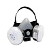 SAS Safety 3661-50 Low Maintenance Multi-Use Half Mask Respirator, Medium
