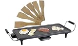 from Designer Habitat Designer Habitat - Electric Teppanyaki Style Barbecue Table Grill Griddle 1800 Watts including 6 spatulas