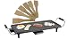 Barbecue Grill Designer Habitat - Electric Teppanyaki Style Barbecue Table Grill Griddle 1800 Watts including 6 spatulas