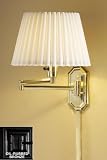 Traditional Pin-up Wall Lamp 19ext Orbronzfluted