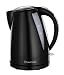 Russell Hobbs 17869 Black Plastic Buxton 1.7 Litre Kettle with concealed 3KW Element