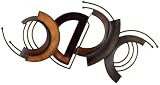 41Ty1h8 sfL. SL160  Ruth Palmer a Rolling Stone Gathers No Moss Abstract Wall Sculpture, Contemporary Home Décor, Modern Metal Wall Art