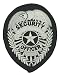 Security Officer Emblem (Black and White)
