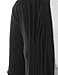 LL WSK849 Womens Off-Duty Open Front Cardigan XXXL BLACK