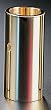 Dunlop 222 Medium Wall Solid Brass Slide, Medium