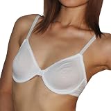 Perfectly Fit Womens White Padless Underwire Bra - US:36AA UK:36A