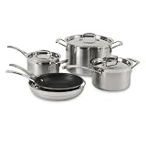 Le Creuset 3-Ply Stainless-Steel 8-Piece Cookware Set