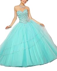 Strapless Tulle  Vintage  Ball Gown Quinceanera Dress/Wedding Dress 