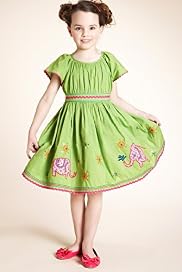 Autograph Pure Cotton Elephant Dress