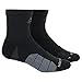 adidas Unisex Traxion Menace Basketball/Football High Quarter Socks (1-Pair), Black/Dark Grey/Onix, 5-8.5