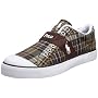 Polo Ralph Lauren  Men's Gardener Madras Laceless Sneaker