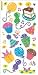 Ek Success Sticko Cathy B. Vellum Stickers 6-1/4 Inch by 12-1/4 Inch Sheet, Birthday Bash
