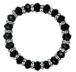 Fashion/Accessories-Bracelet Solid black Circular diamond rings